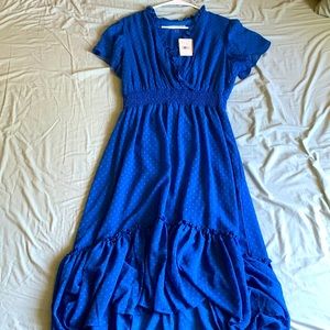 Danny and Nicole’s Cobalt Blue MIDI Dress Size 16